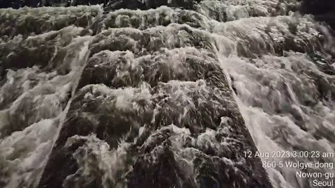 Water fall in seoul