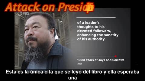 Ai Weiwei Warns Of An Authoritarian State (Spanish Subtitles)