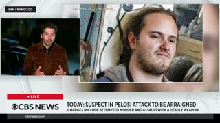 Suspect in Paul Pelosi attack to be arraigned