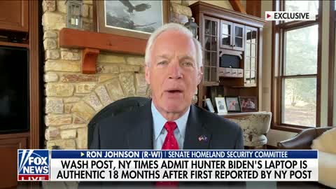 Sen. Johnson: Media is being ‘caught in a cover-up’