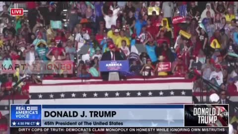El Final Más Emocionante Jamás visto en un Rally de Trump. Miami Florida 6 Nov 2022
