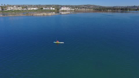 Blasian Babies DaDa Raw Skydio 2+ Drone 4K Video Crown Point Park Sailboat Paddleboard, Part 4.