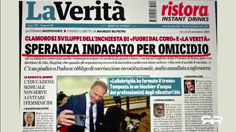 Former Italian Health Minister Investigated for Homicide re Covid-19 "Vaccines"