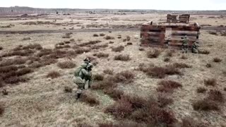 Russian, Belarusian forces train near Ukraine border