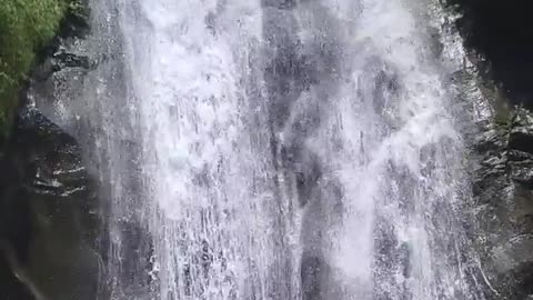 Lapas Waterfall, Near Barot Valley, Mandi, Himachal.