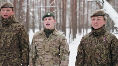 NATO Troops Sing Christmas Carol Song In Show Of Unity As Moscow Readies Nukes