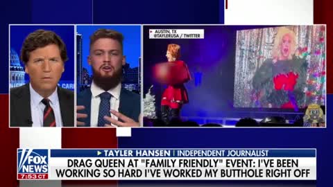 Tayler Hansen on Tucker Carlson: No Dads Were at the Christmas Drag Show