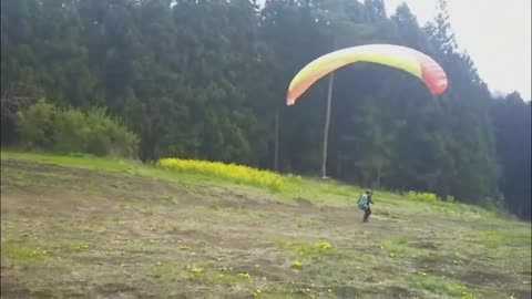 Japan Outdoor Adventures :: Paragliding Trial Lesson