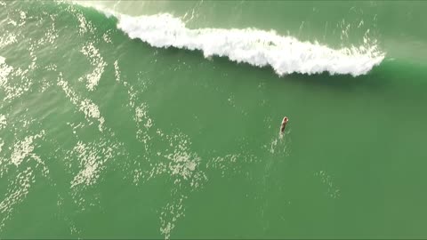 Drone footage unveils pristine Irish surfing coast