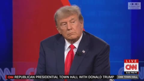 President Trump Interview At The CNN Town Hall...A Short Compilation, No.1