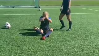 Soccer training