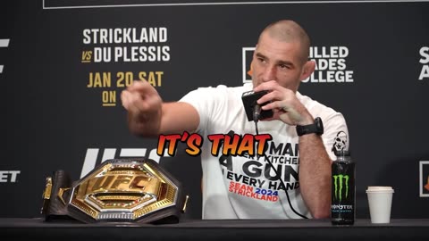 UFC's Dana White and Sean Strickland Schools Reporters!