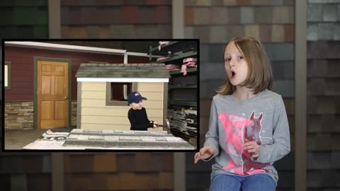 How To Choose A roofing Color? 7 year old Anastasia Explains!