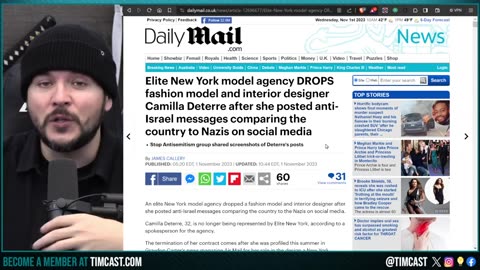 Woke Model FIRED For Comparing Israel To Nazis, Leftists Face Cancel Culture BACKFIRE They Made