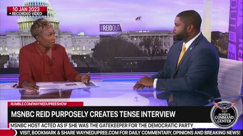 Joy Reid Purposely Causes Tense Interview With Rep. Byron Donalds