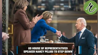 Nancy Pelosi to step aside as speaker of the US House of Representatives