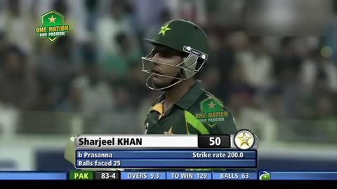Powerful Striking - Sharjeel Khan is on Beast Mode 🔥- Pakistan vs Sri Lanka - 2nd T20I - PCB - MA2A