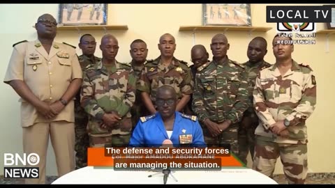 Soldiers in Niger announce coup d'etat, remove President Bazoum