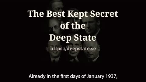 The Best Kept Secret of The Deep State