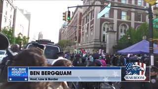 Ben Bergquam Reporting Live From The Sharia Supremacy Madness At Columbia University