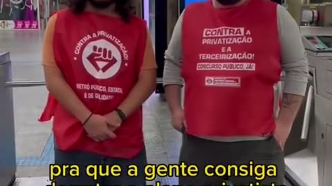 Sindicalistas do metrô culpam 'bolsonarismo' por greve