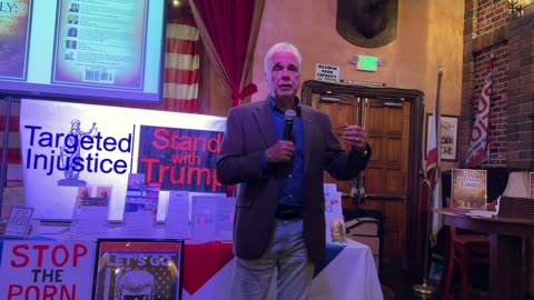 Mike Morrell speaks to the Redlands Tea Party Patriots, May 4, 2023