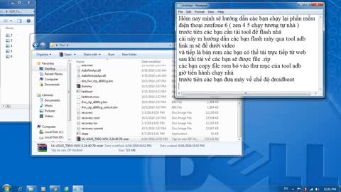chạy lại phần mềm zenfone 6 ( zenfone 4 5)