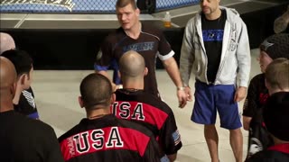 Bisping Sprays TUF Fighter In the Face With Water