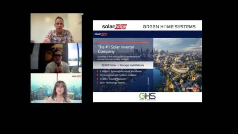 Green Home Systems Partners with SolarEdge.