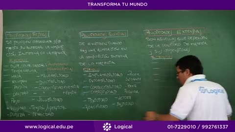 ANUAL LOGICAL UNI 2021 | SEMANA 01 | QUÍMICA