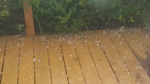 Hail in Oklahoma