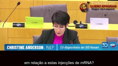 Presidente da EMA (Agência Europeia do Medicamento) gageja quando questionada no Parlamento europeu