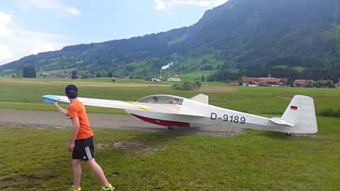 Gliding Glider Aircraft Start Airport Winch Towing