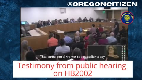 OREGON - Transgender patient testifies of the horrors of gender affirming care (cc)