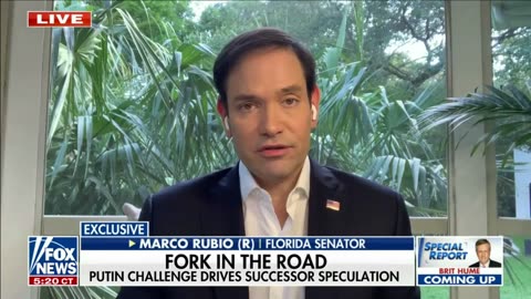 Rubio Explains What Wagner Rebellion Means for Russia