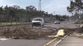 Huracán Ian barre la costa del Florida