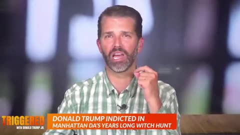 DON TRUMP JR🍀❤️‍🔥REACTS🔥TO PRESIDENT TRUMP INDICTMENT💙🇺🇸⭐️