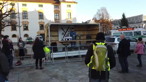 RA Dr. H. von Herget - Schülerdemo Kempten 19.12.2020