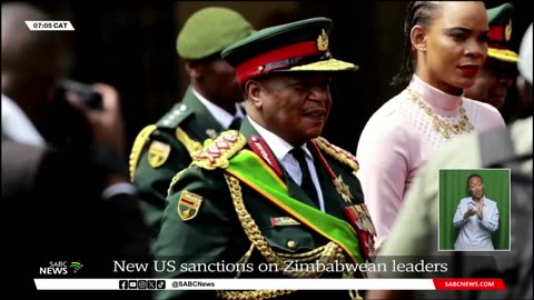 US imposes new sanctions on Zimbabwe's President and other senior leaders