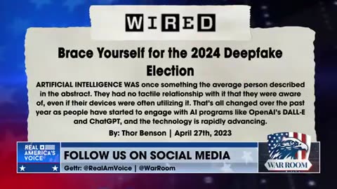“Warpspeed” AI | The End of Free Democracy -Steve Bannon