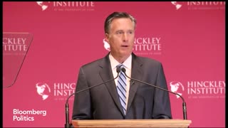 Mitt Romney calls Trump a fraud and con man at 2016 press conference