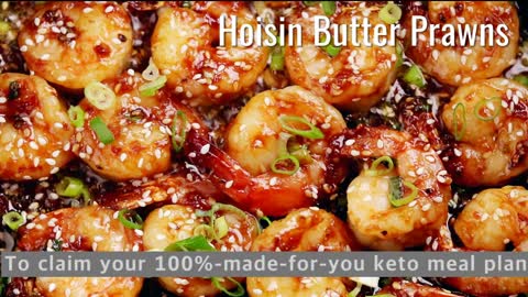 Wanna Lose Weight by Eating Hoisin Butter Prawns? (KETO DIET)