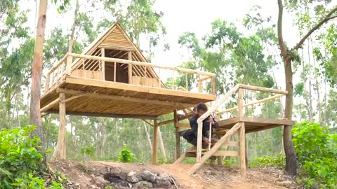 My House. With My Hand. Building Handmade Wooden Houses by the Lake (Part 1)