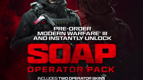 Soap Modern Warfare III Preorder Pack