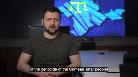Zelensky's address on the Day of Remembrance of the Victims of the Crimean Tatar Genocide
