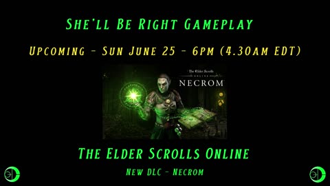 ESO - Elder Scrolls Online - NECROM DLC - Belated 1st look.