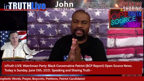 inTruthLIVE: Watchman Party Behizy, Black Conservative Patriot, AZ State Senate Update and MORE!