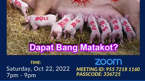 CDC Ph Weekly Huddle Oct 22, 2022: May Bago Na Namang Variants Daw?