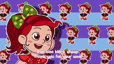 Baa Baa Black Sheep (With Lyrics) | Kids Songs | Animal Songs | By Kids Rhymes World
