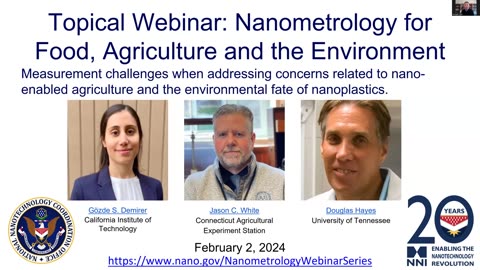 NNI Nanometrology for Food, Agriculture, and the Environment March 2024